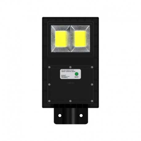 Lampa LED Iluminat Stradal 100W cu Panou Solar Monocristaline si Senzor de Miscare