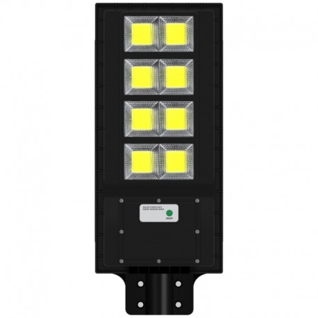 Lampa LED Iluminat Stradal 100W cu Panou Solar Monocristaline si Senzor de Miscare