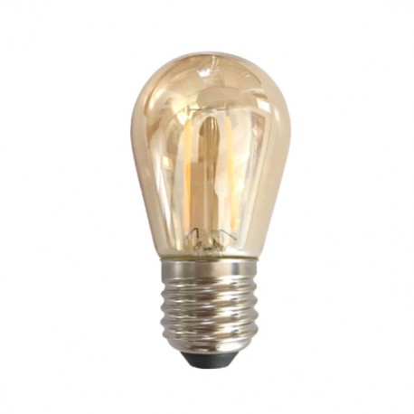 Bec Vintage LED E27 Filament Amber ST45 1W